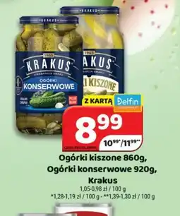 Delfin Krakus Ogórki oferta