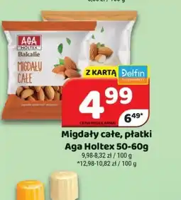 Delfin Aga Holtex Migdały całe, płatki oferta