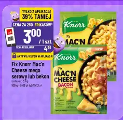 Polomarket Fix Mac'n Cheese mega serowy lub bekon Unilever oferta