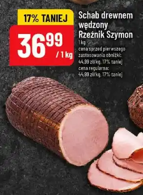 Polomarket Schab drewnem wędzony Rzeźnik Szymon oferta