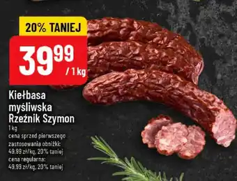 Polomarket Kiełbasa myśliwska Rzeźnik Szymon oferta