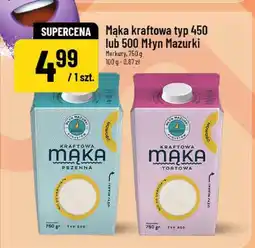Polomarket Mąka kraftowa typ 450 lub 500 młyn Mazurki oferta