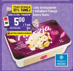 Polomarket Lody śmietankowe z bakaliami Finezia Amore Gusto oferta