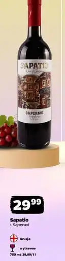 Netto Wino Sapatio Saperavi oferta