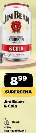 Netto Jim Beam & Cola oferta