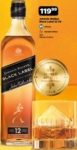Netto Johnnie Walker Black Label 12 YO oferta