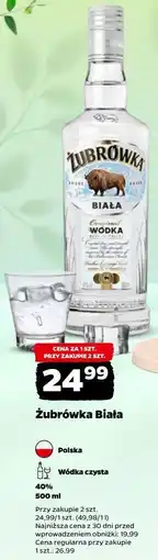 Netto Żubrówka Biała oferta
