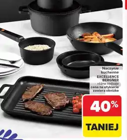 Carrefour Naczynia kuchenne EXCELLENCE BERGNER oferta