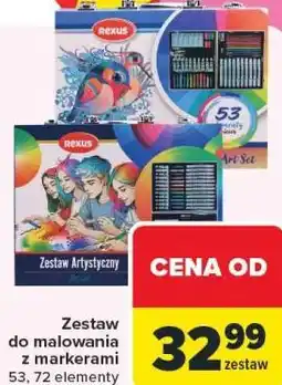 Carrefour Zestaw do malowania z markerami oferta