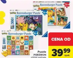 Carrefour Puzzle POKMON r3ne rodzaje oferta