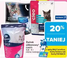 Carrefour Żwirek silikonowy CASTI oferta