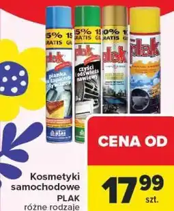 Carrefour Kosmetyki samochodowe PLAK oferta