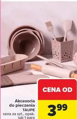 Carrefour Akcesoria do pieczenia TAUPE oferta
