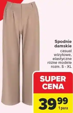 Carrefour Spodnie damskie oferta