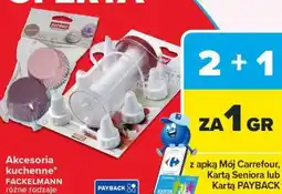 Carrefour Akcesoria kuchenne FACKELMANN oferta