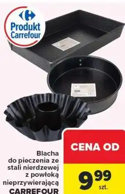 Carrefour Blacha do pieczenia ze stali nierdzewnej CARREFOUR oferta