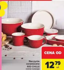 Carrefour Naczynie ceramiczne RED CHILLE oferta