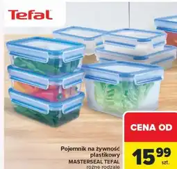 Carrefour Pojemnik na żywność plastikowy MASTERSEAL TEFAL oferta