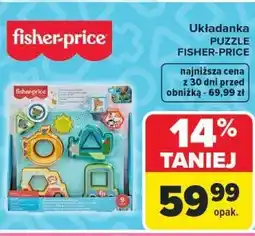 Carrefour Układanka PUZZLE FISHER-PRICE oferta