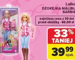 Carrefour Lalka DŻOKEJKA MALIBU BARBIE oferta