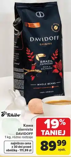 Carrefour Kawa ziarnista DAVIDOFF oferta