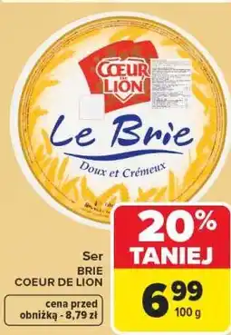 Carrefour Ser BRIE COEUR DE LION oferta