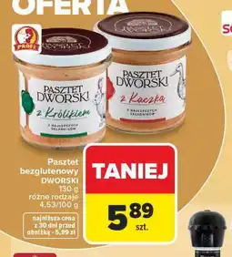 Carrefour Pasztet bezglutenowy DWORSKI oferta
