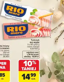 Carrefour Tuńczyk RIO MARE oferta