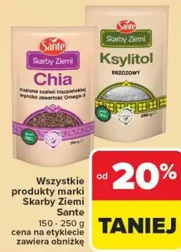 Carrefour Wszystkie produkty marki Skarby Ziemi Sante oferta