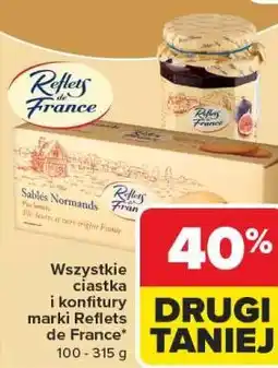 Carrefour Wszystkie ciastka i konfitury marki Reflets de France oferta