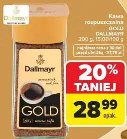 Carrefour Kawa rozpuszczalna GOLD DALLMAYR oferta