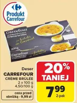 Carrefour Deser CARREFOUR CRÈME BRÛLÉE oferta
