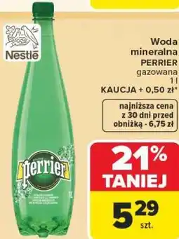 Carrefour Woda mineralna PERRIER oferta