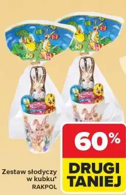 Carrefour Zestaw słodyczy w kubku RAKPOL oferta
