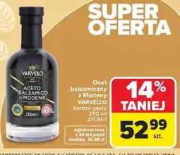 Carrefour Ocet balsamiczny z Modeny VARVELLO oferta