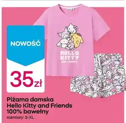 Pepco Piżama damska Hello Kitty and Friends 100% bawełny oferta