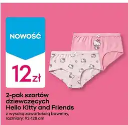 Pepco 2-pak szortów dziewczęcych Hello Kitty and Friends oferta