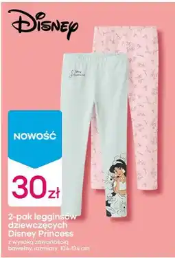 Pepco 2-pak legginsów dziewczęcych Disney Princess oferta
