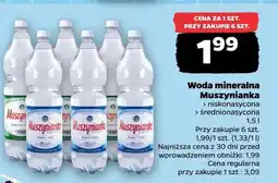 Netto Woda mineralna niskonasycona oferta