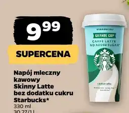 Netto Napój mleczny kawowy Skinny Latte bez dodatku cukru oferta