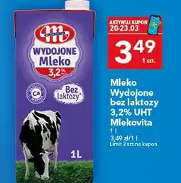 Lewiatan Mleko Wydojone bez laktozy 3,2% UHT oferta