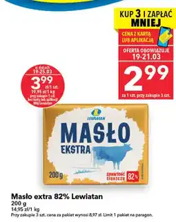 Lewiatan Masło extra 82% oferta