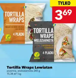 Lewiatan Tortilla wraps pszenna, wieloziarnista oferta