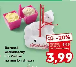 Kaufland Baranek wielkanocny lub Zestaw na masło i chrzan oferta