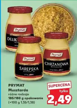 Kaufland Musztarda różne rodzaje oferta