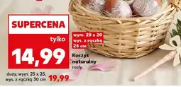 Kaufland Koszyk naturalny mały oferta