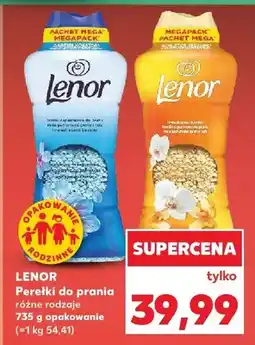 Kaufland Perełki do prania różne rodzaje oferta