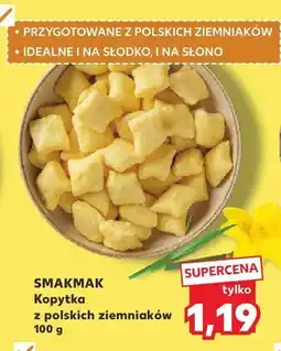 Kaufland Kopytka z polskich ziemniaków oferta
