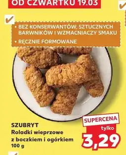 Kaufland Roladki wieprzowe z boczkiem i ogórkiem oferta