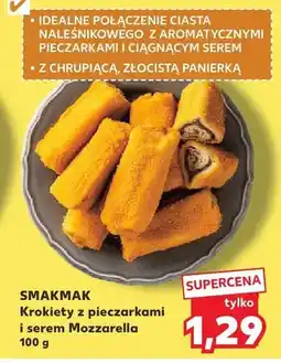 Kaufland Krokiety z pieczarkami i serem Mozzarella oferta
